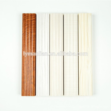 Wood door frame Melamine wood mouldings decorative wood columns